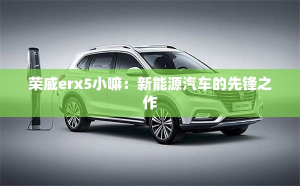 荣威erx5小嘛：新能源汽车的先锋之作