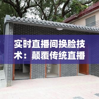 实时直播间换脸技术：颠覆传统直播体验的科技革命