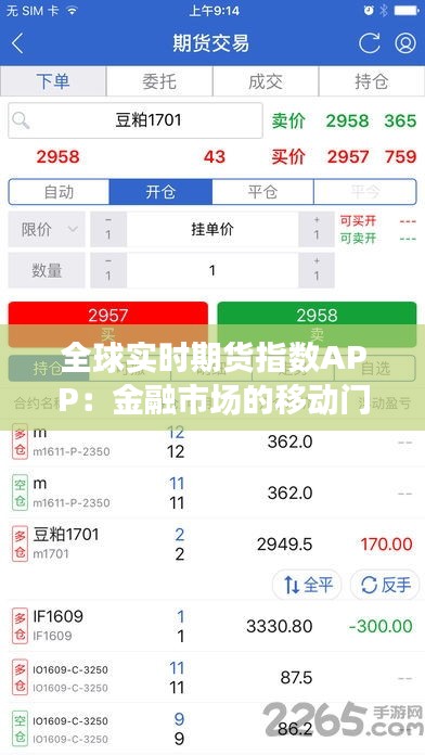 全球实时期货指数APP：金融市场的移动门户