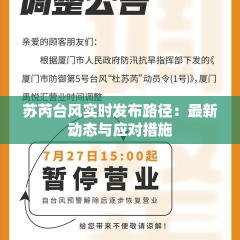 苏芮台风实时发布路径：最新动态与应对措施
