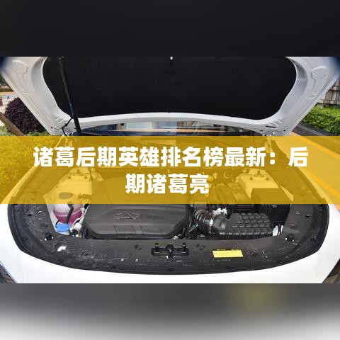 诸葛后期英雄排名榜最新：后期诸葛亮 