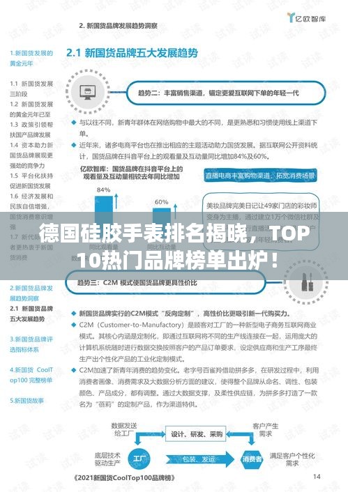 德国硅胶手表排名揭晓，TOP 10热门品牌榜单出炉！