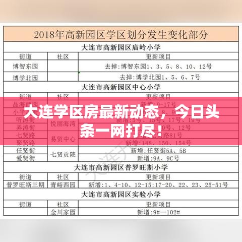 大连学区房最新动态，今日头条一网打尽！