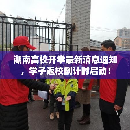 湖南高校开学最新消息通知，学子返校倒计时启动！