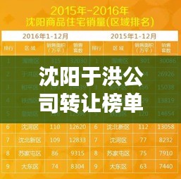 沈阳于洪公司转让榜单及背后考量因素揭秘