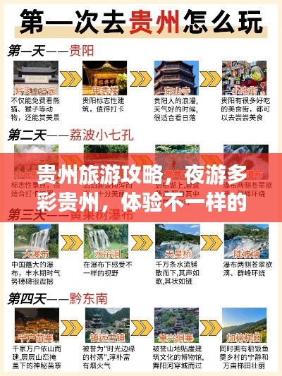 贵州旅游攻略，夜游多彩贵州，体验不一样的魅力之旅！