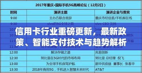 信用卡行业重磅更新，最新政策、智能支付技术与趋势解析