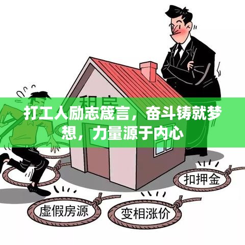 打工人励志箴言，奋斗铸就梦想，力量源于内心