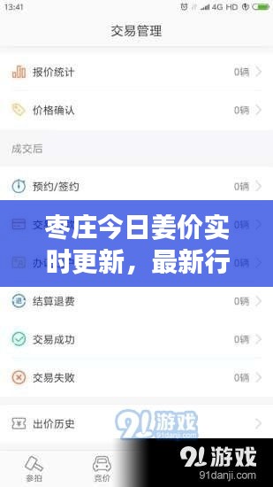 枣庄今日姜价实时更新，最新行情查询