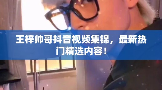 王梓帅哥抖音视频集锦，最新热门精选内容！